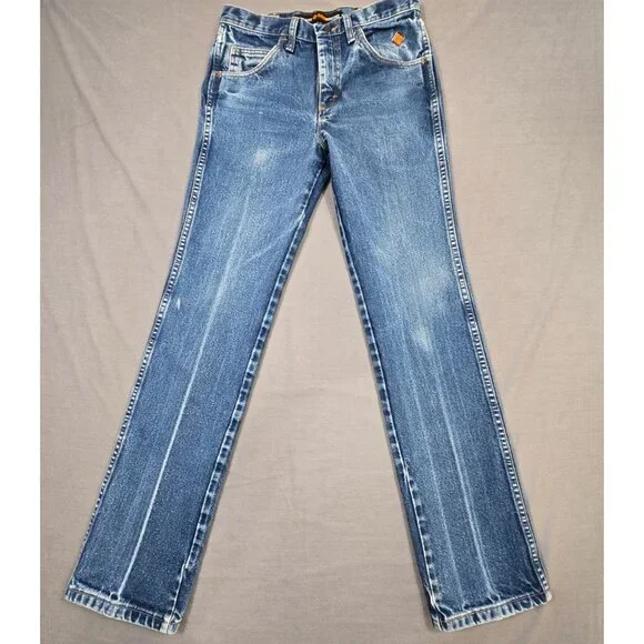 Wrangler FR Flame Resistant Slim Fit Denim Jeans 31x34 FOUR PAIRS